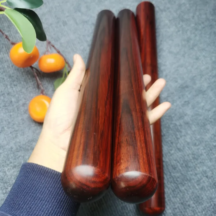 紫檀木太极尺太极棍练功棍长度39直径3.9公分新疆西藏不包邮