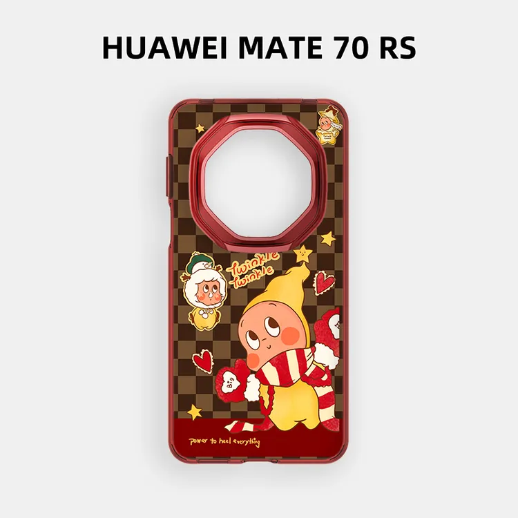 适用华为mate70rs非凡大师手机壳全包60RS壳小众高级感可爱星星人