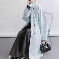 【美琪元选】元货 日系高端长款宽松女士风衣外套