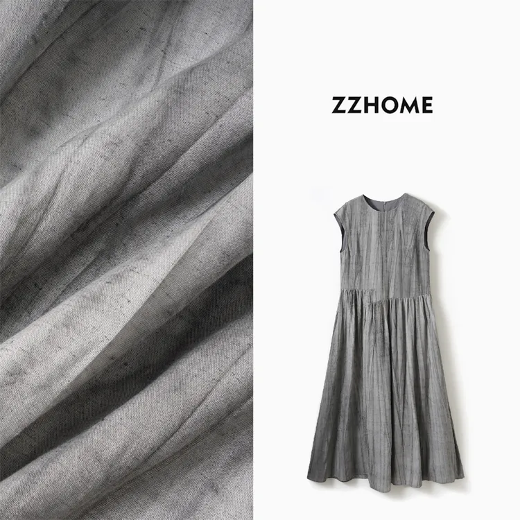 ZOZO HOME | 肌理之美炒色拼接飞袖连衣裙q173553p