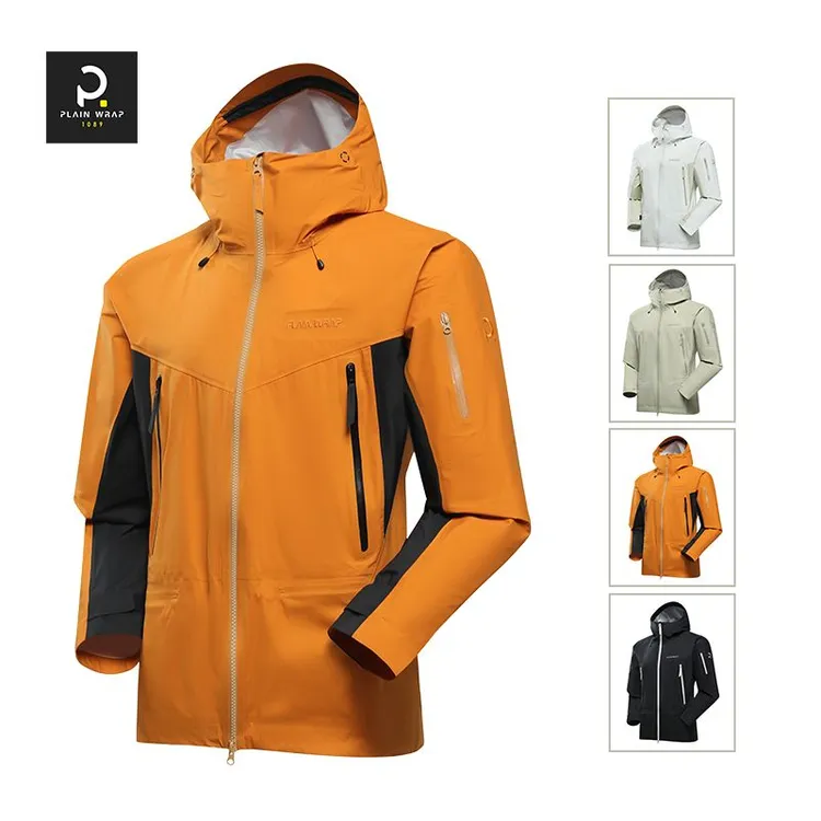 PLAINWRAP普裹登山系列户外徒步攀岩登山全天候多功能防水冲锋衣
