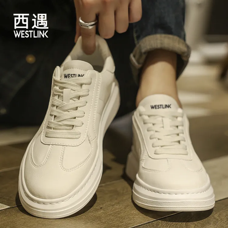 Westlink/西遇休闲板鞋爆款2025新款男鞋痞帅高级感网红百搭小众