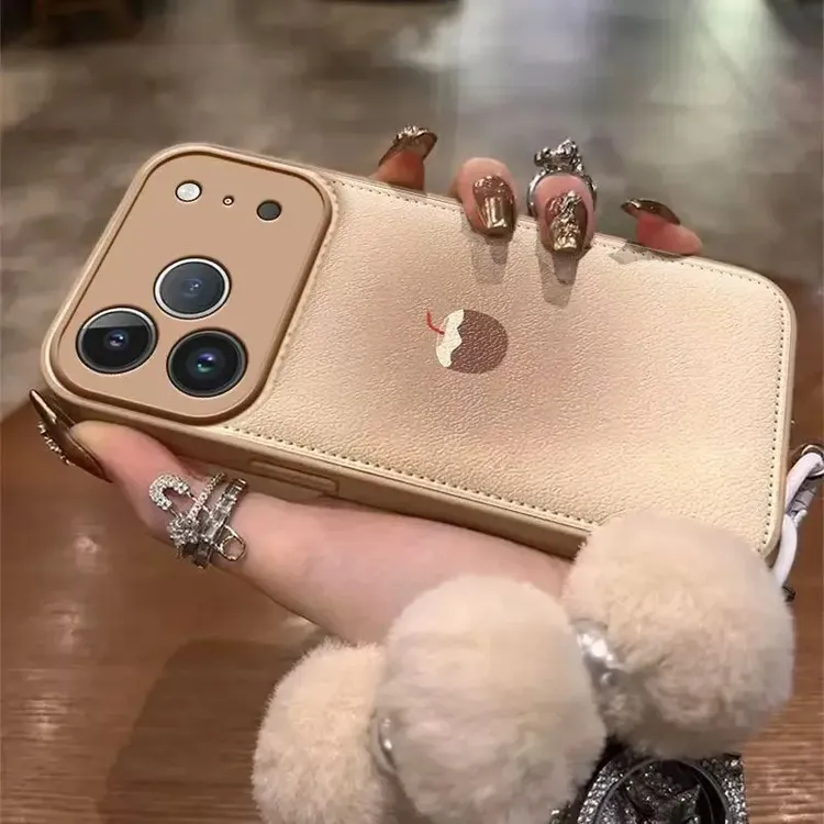 秋冬晕染椰子适用苹果17pro手机壳13promax磨砂17air软质16promax