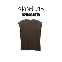 【SHUTIAO】2025夏季：新款小众设计款背心X25G04870