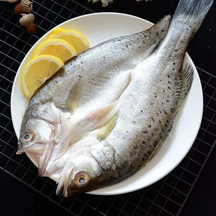【顺丰包邮】600-700g/条*6条（饭店开背鲈鱼）深海去鳞内海鲈鱼食材