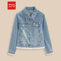 【小个子】IEF/爱依服秋季休闲运动舒适户外百搭款牛仔外套