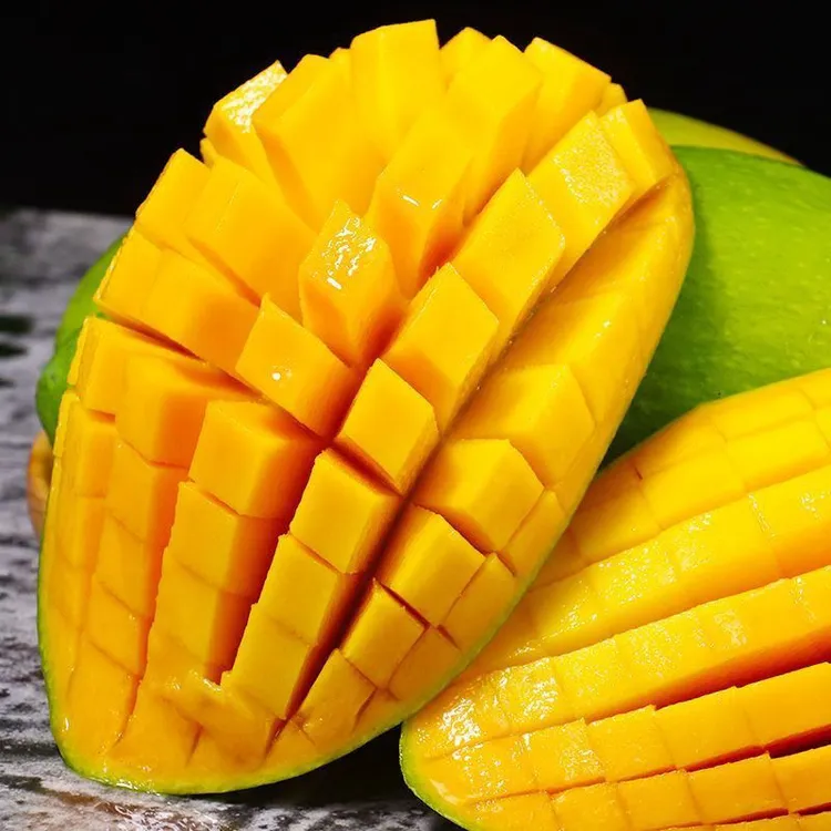 正宗高山玉芒青皮芒果当季新鲜芒果香甜多汁软糯可口【放软再吃】商品图