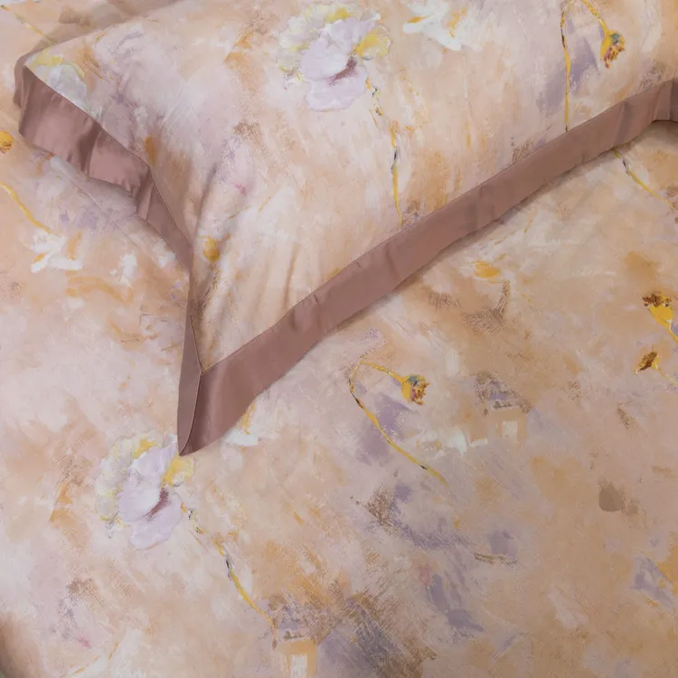 莫奈-天丝棉-印花-宽边-埋绳-谷枫岚-原礼盒