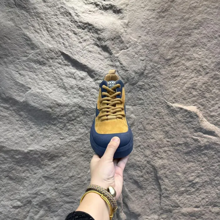 高帮时尚户外休闲鞋复古潮流百搭舒适2024秋冬新款男鞋高颜值