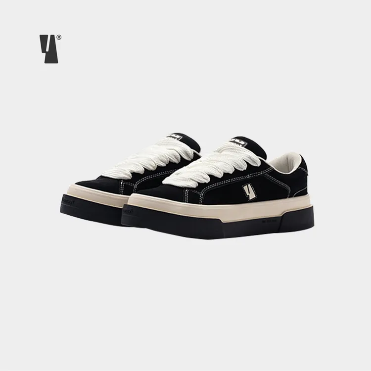 VEEMES潮流秋冬季校园滑板鞋小众高颜值潮鞋百搭美式男生鞋子