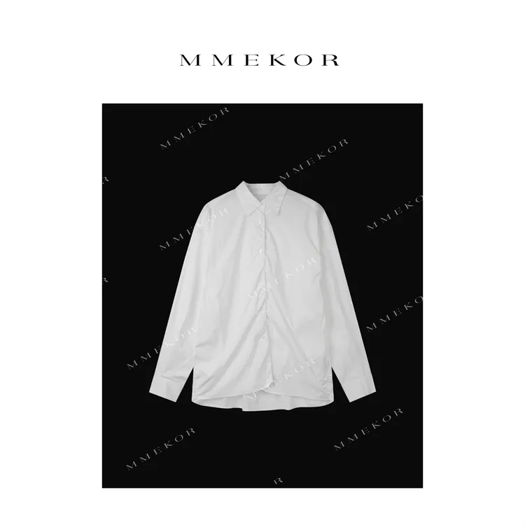 MMEKOR“淡人衬衣” 2025新款秋款职场不费力时髦衬衫 30820