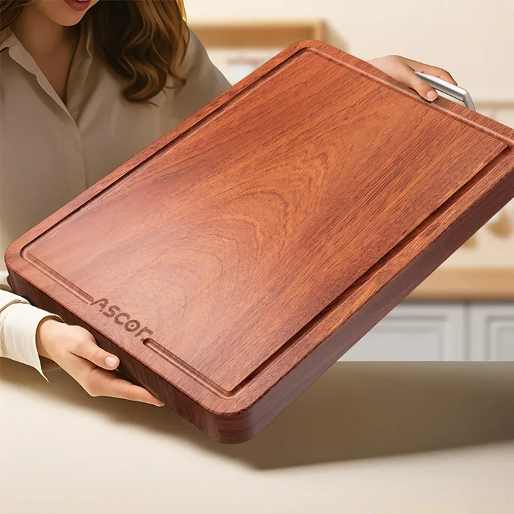 整木乌檀木菜板抗菌防霉家用切菜板实木砧板双面案板厨房专用刀板