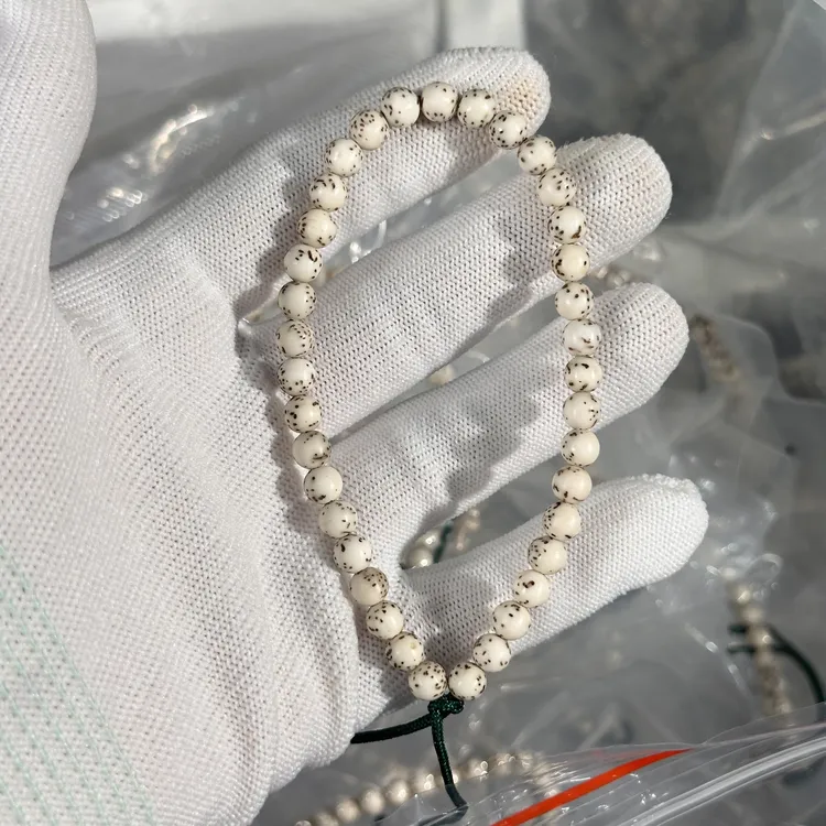 原生态海南料星月菩提龙珠手持手串文玩手机链挂件DIY饰品微氧化