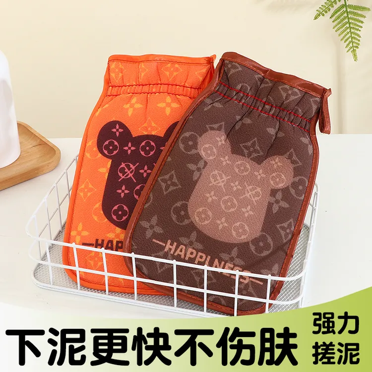 洗澡神器搓澡巾无痛搓澡神器洗澡搓后背家用洗澡巾搓澡不疼