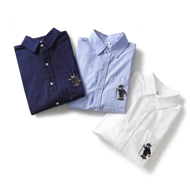 网红平替同款！男士衬衫2025新款基础百搭休闲牛津纺长袖男衬衣潮