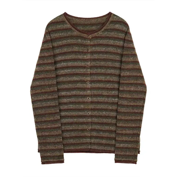 妝點家 云雾里 超细美利奴羊毛 锦纶 针织开衫  Y25FW 6336