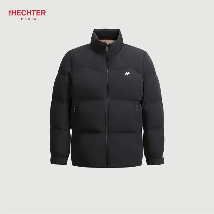 【李晨nic专属】HECHTER男士秋冬鸭绒保暖时尚立领面包羽绒服外套TJ62426