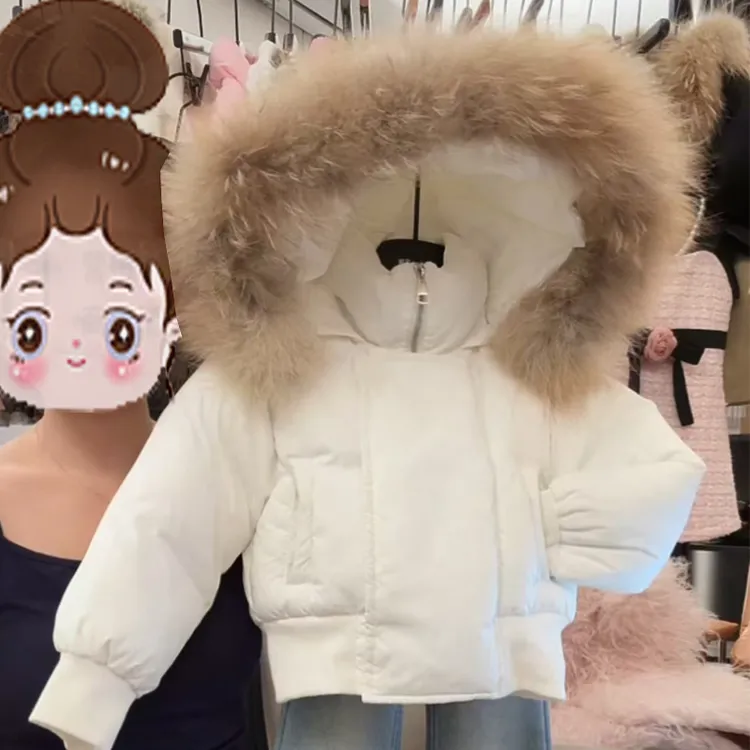 女童冬季棉服2025新款儿童短款棉衣外套中小童保暖棉袄冬装羽绒潮