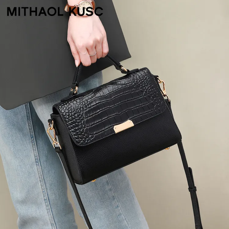MITHAOL KUSC官方女士单肩包大容量手提女包七夕情人节礼物送女友