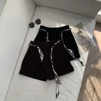 【南油子宸】洋气设计感编织阔腿裤早秋时髦百搭休闲裤 800213