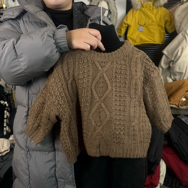 镂空韩系毛衣儿童毛衣