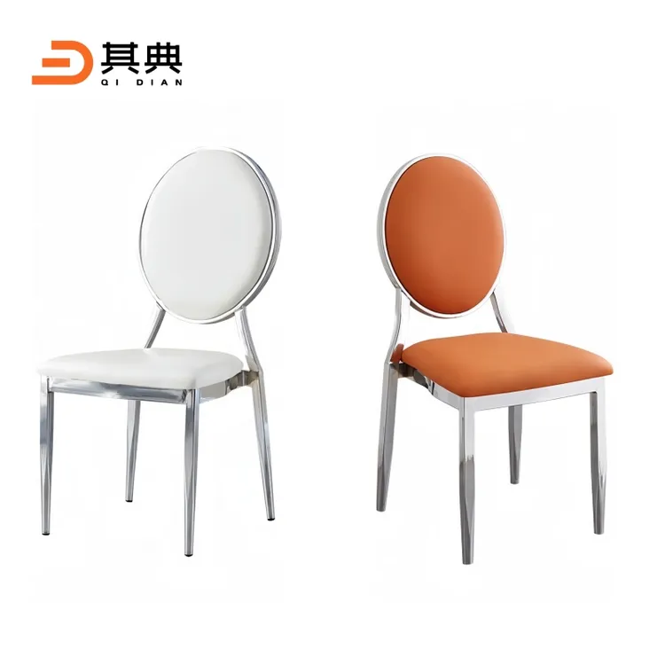 竹节椅古堡椅拿破仑椅饭店餐厅酒店宴会椅子户外活动婚庆婚礼餐椅