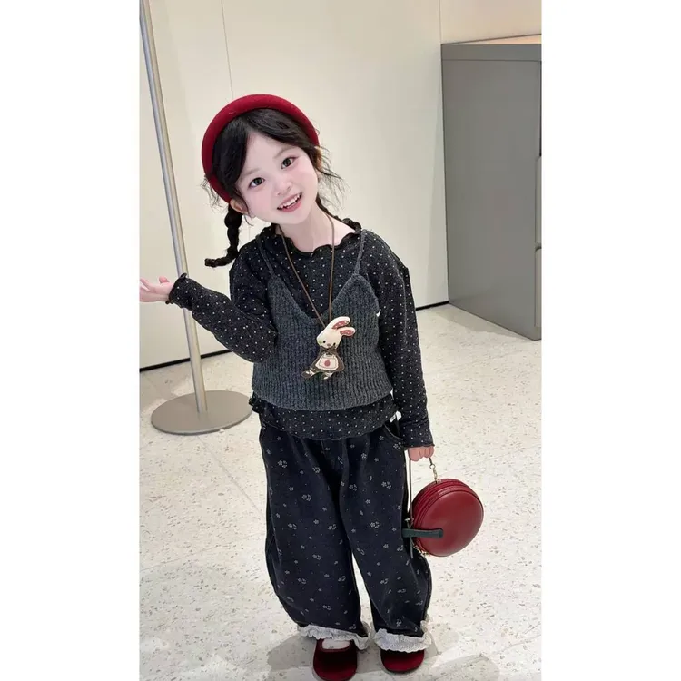 女童秋季新款三件套