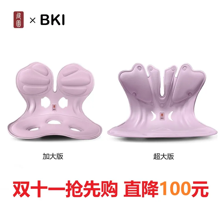 【日常168今天68】BKI护腰垫坐姿椅护腰坐垫久坐靠垫新款腰椎座神器