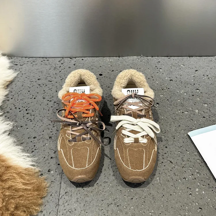 联名款复古真皮运动德训鞋N88秋季平底双鞋带时尚百搭isn休闲女鞋