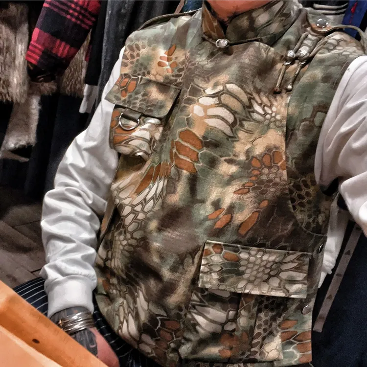 塔鸡卡【战地】蒙古元素男女同款马甲