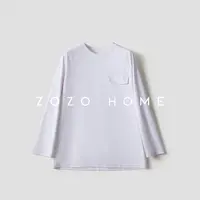 【ZOZO HOME】“口袋T”廓形软雕塑加绒加厚打底衫q170179p