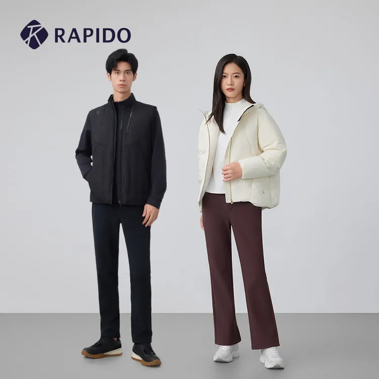 【断码捡漏】【加绒】自在裤RAPIDO情侣保暖抗静电运动长裤CP4978G07