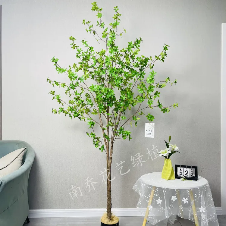 手感吊钟树仿真绿植造景仿真花客厅摆件家居装饰盆栽婚庆花艺拍摄