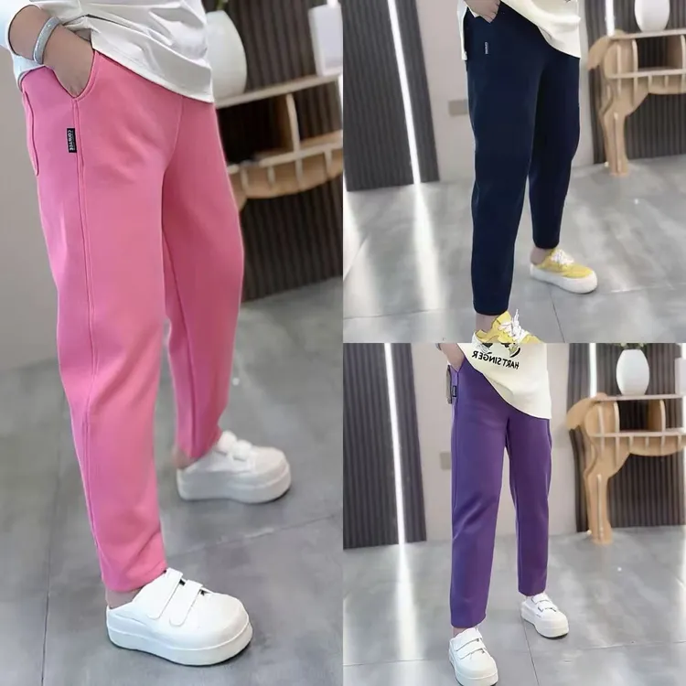8911（丹姐家）休闲裤卫裤秋季新款宽松显瘦哈伦裤小脚九分萝卜裤