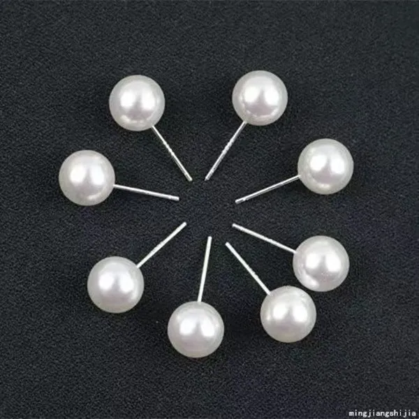 热卖款珍珠耳饰女款时尚气质耳钉轻奢复古百搭精致