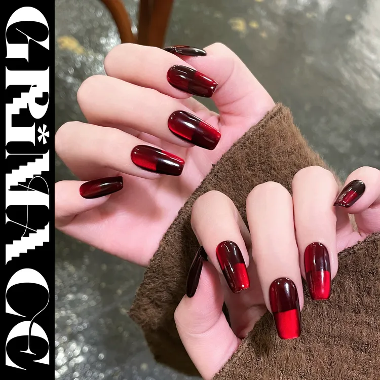 【星年】怪相录圣诞节日氛围显白穿戴甲经典红色气质空间猫眼日常