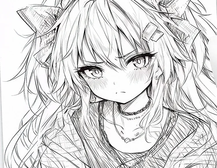 二次元细面电竞鼠标垫适合FPS电脑桌游戏专用网红