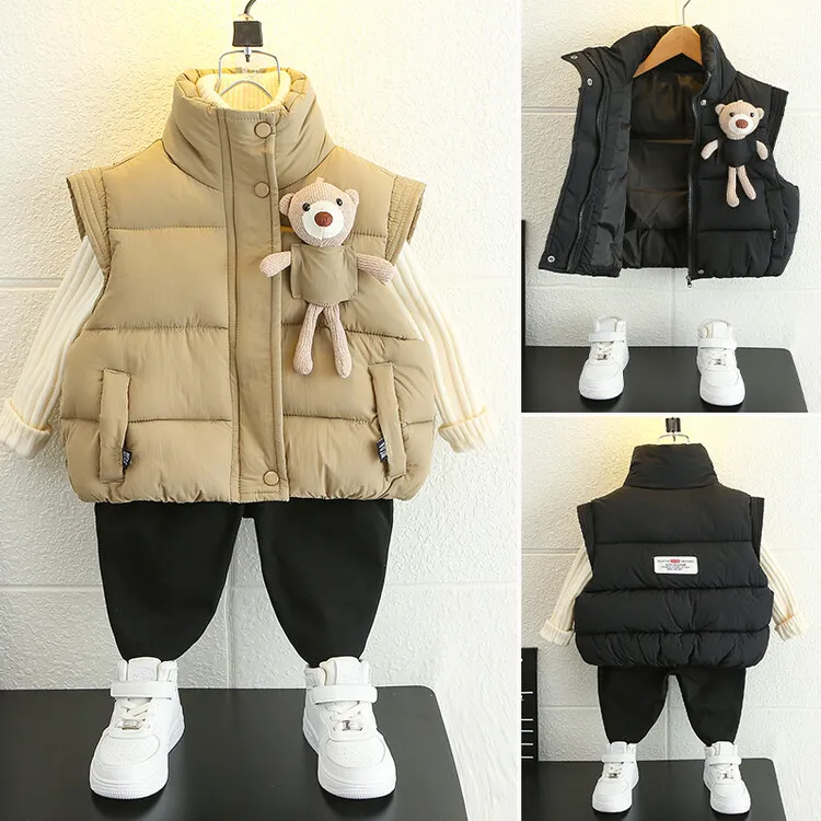 2025新款衣服儿童秋款男童马甲冬季马时尚韩版休男童春秋外穿马甲