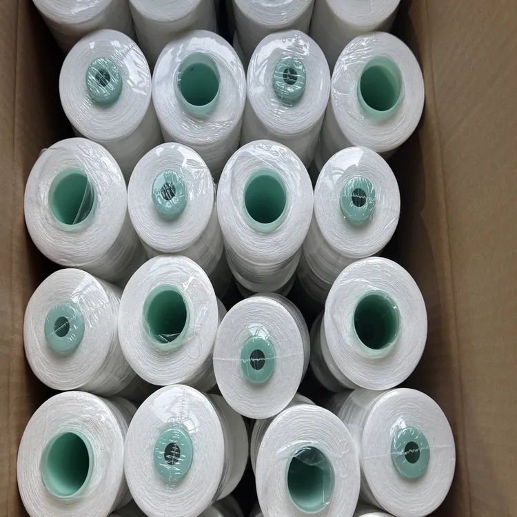 40s/2，白色缝纫线，250克，线芯10克，8000米，