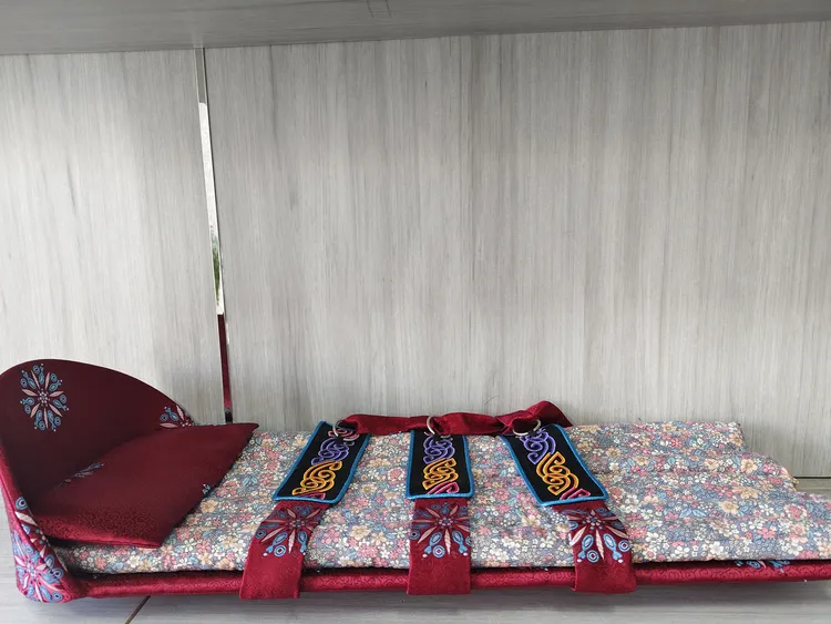 蒙古小摇篮，哄睡摇床小号68×27cm