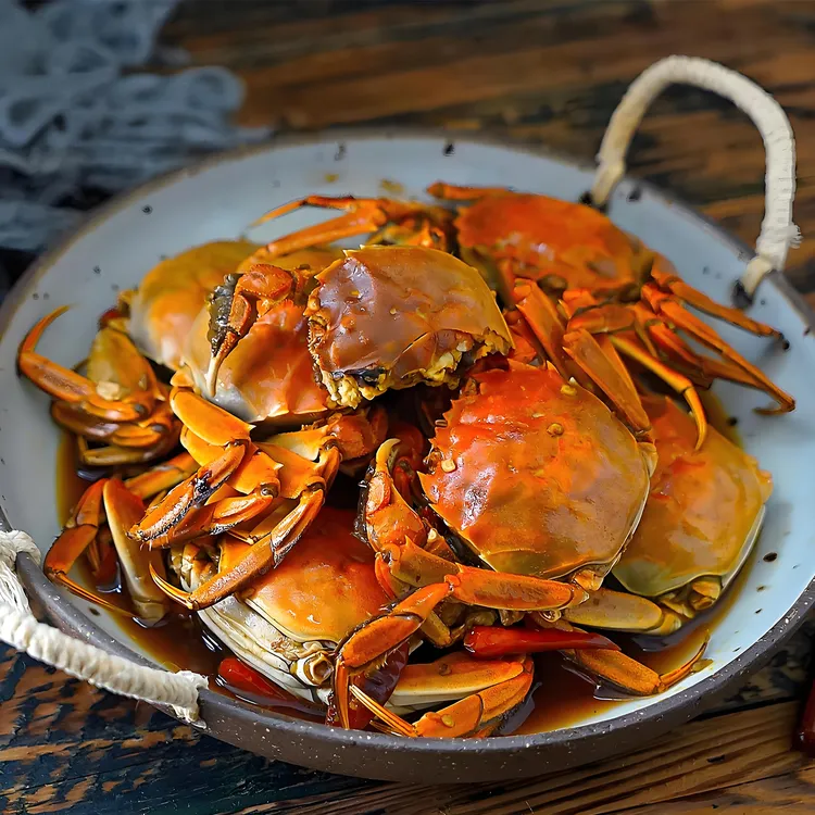 麻辣蟹即食品质麻辣捞汁小海鲜熟食鲜香下饭顺丰京东包邮