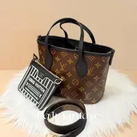大吉中古/LV老花双面neverfullbb手提单肩包