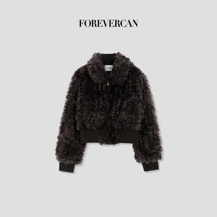 FOREVERCAN“牧羊少女”客订环保草草翻领外套 SC22550