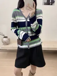 0916-06 女款休闲羊毛针织衫  QD  25859-10