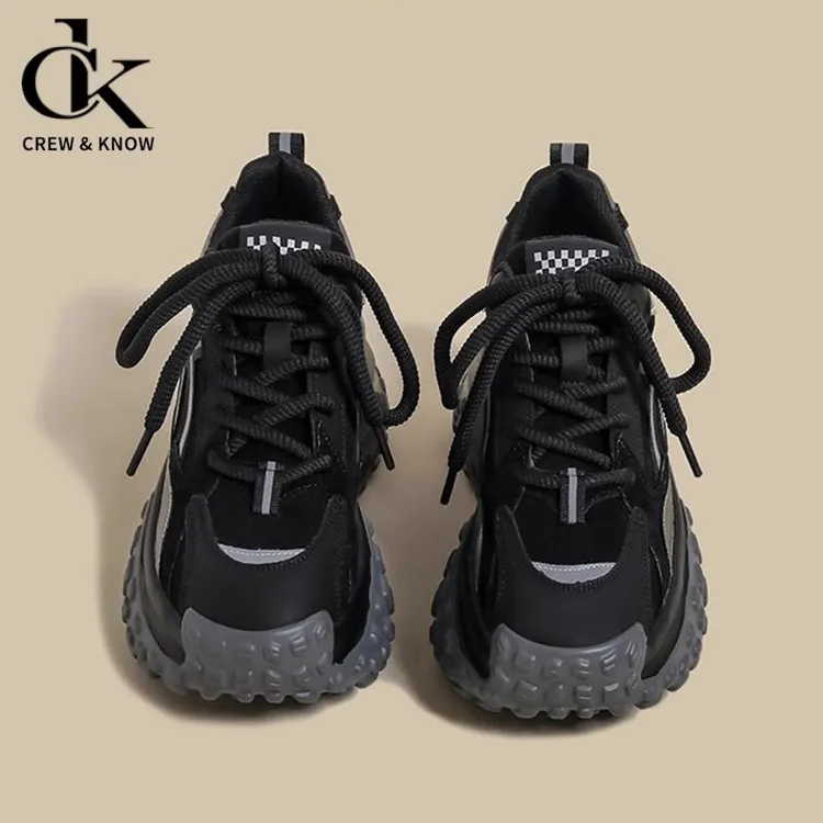 【CK明星同款】小众百搭！DonLevia时尚爆款~秋冬新款厚底老爹鞋