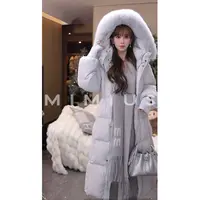 【mimius】七 可溯源三星安心羽绒长款连帽羽绒服 汉服G12096