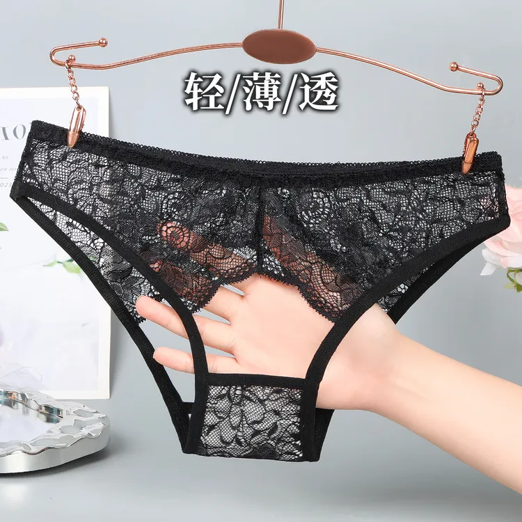 2025秋款法式薄款无痕大码蕾丝内裤爆款舒适透气内裤低腰三角裤女