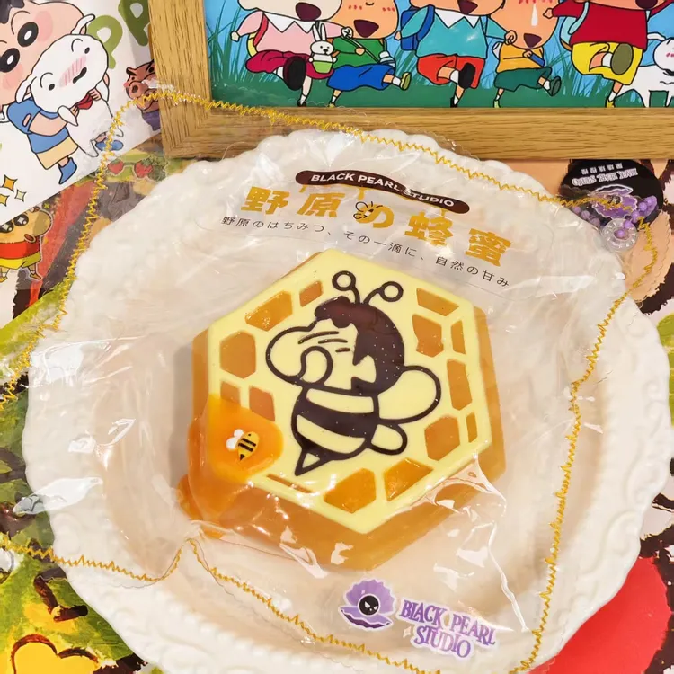 【解压玩具-蜡笔小新】硅胶捏捏手工制作