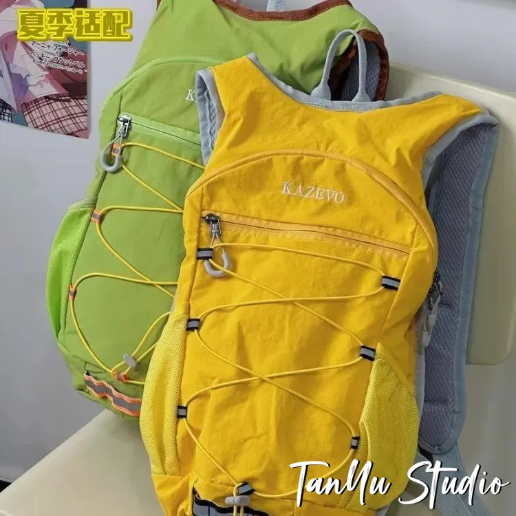 探屿旅行户外骑行背包徒步爬山轻便登山包运动旅游双肩包超轻量化