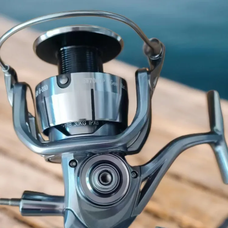 30KG刹车力全金属新式海竿纺车轮远投轮抛竿轮防水性高适搏大物